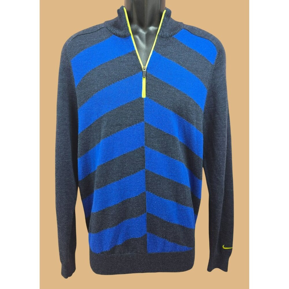 Nike Mens Golf Tour Performance Wool Blend Sweater Small